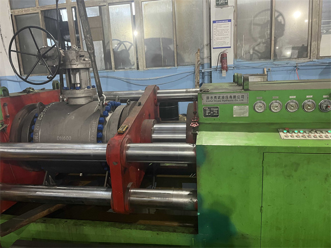 Pressure Testing Procedure for Industrial Valves