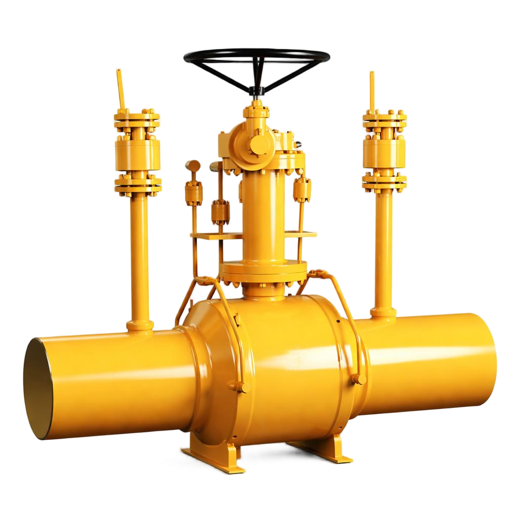 Underground Radiation type Welded ball valve