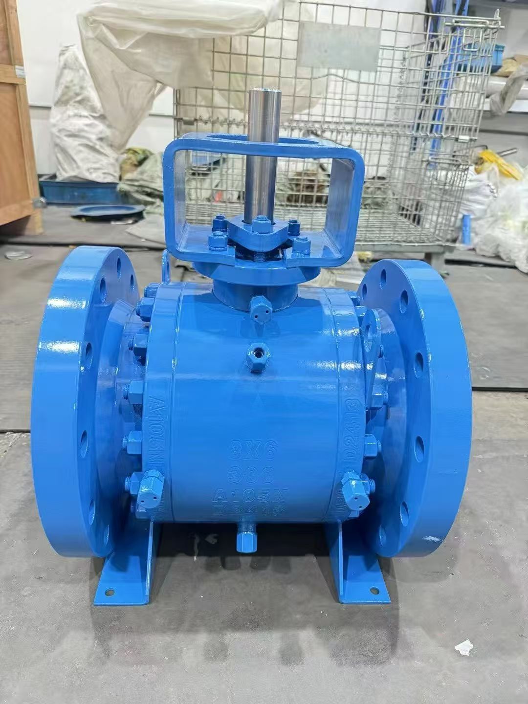 Forged Steel Trunnion Mounted Ball Valve
